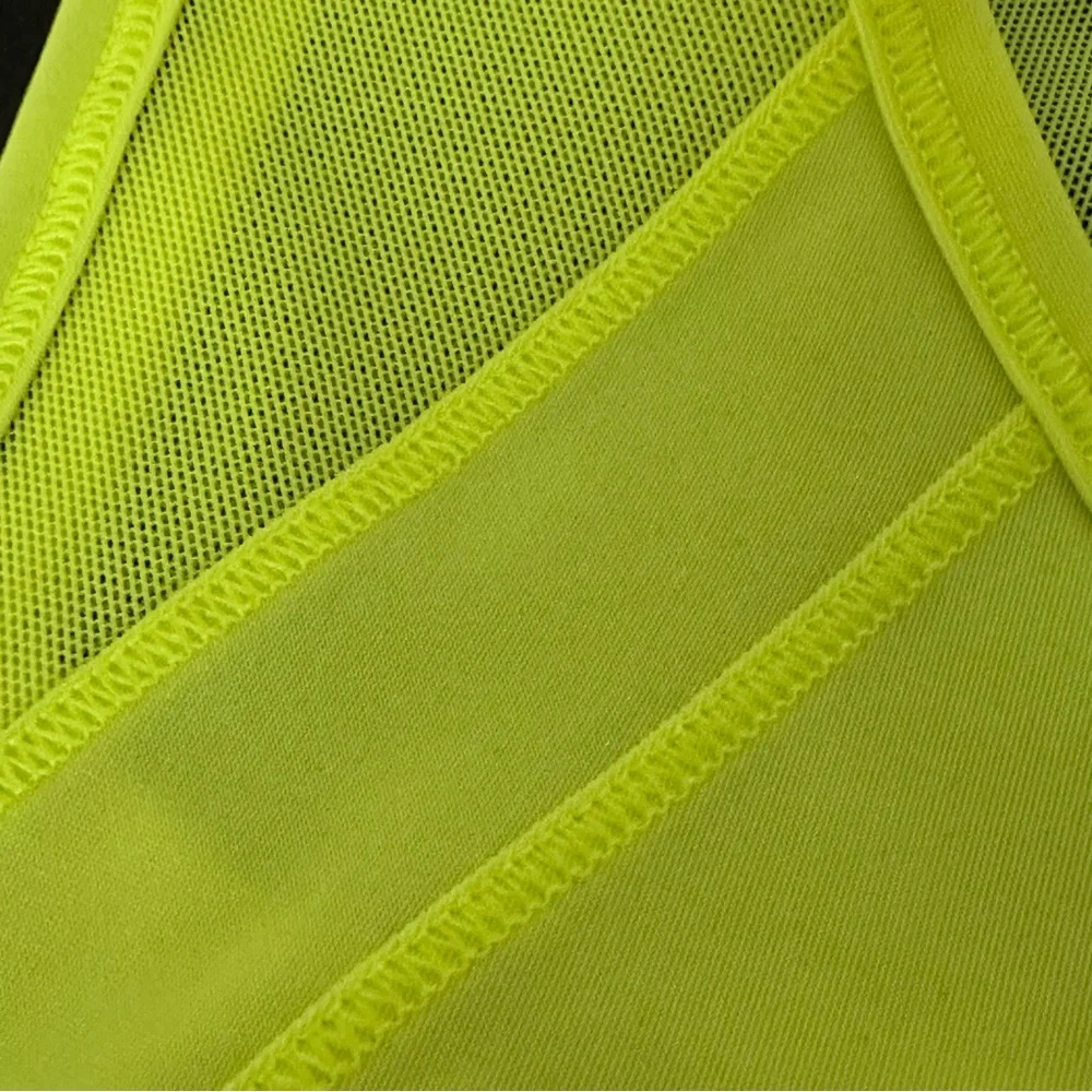 Lululemon Sculpt Tank Top Mesh – Electric Lemon (Size 4)